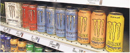 Monster Energy Drinks